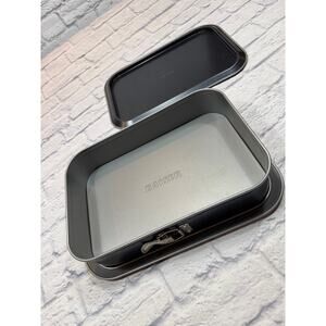 Kaiser Rectangular Springform Cake Pan 13x9” Non-stick Xtra Base to use as Cover